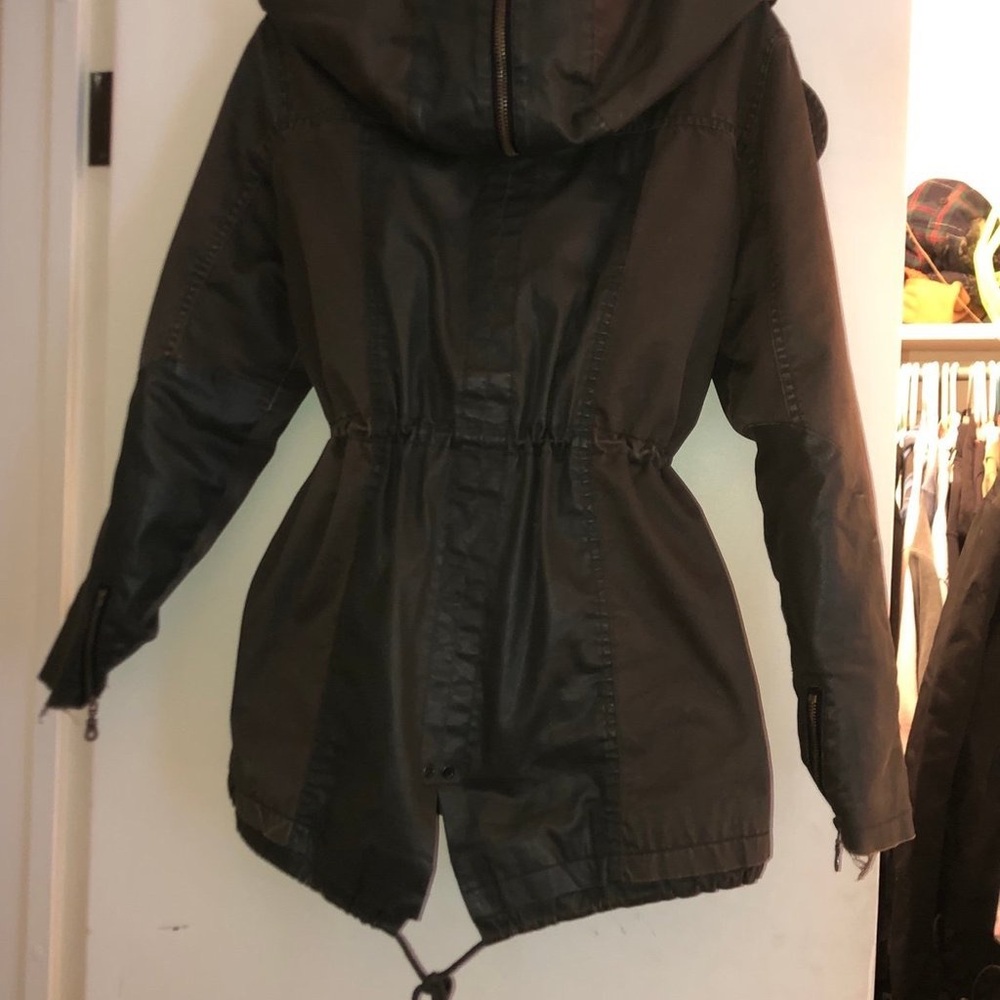 Women's Black Hooded Jacket